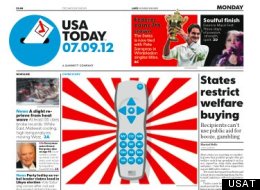 Usa Today Newspaper Cover