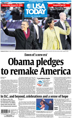 Usa Today Newspaper Front Page