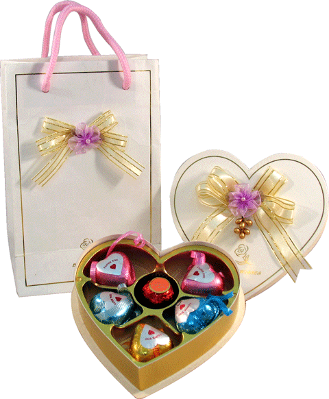 Valentine Heart Candy Box