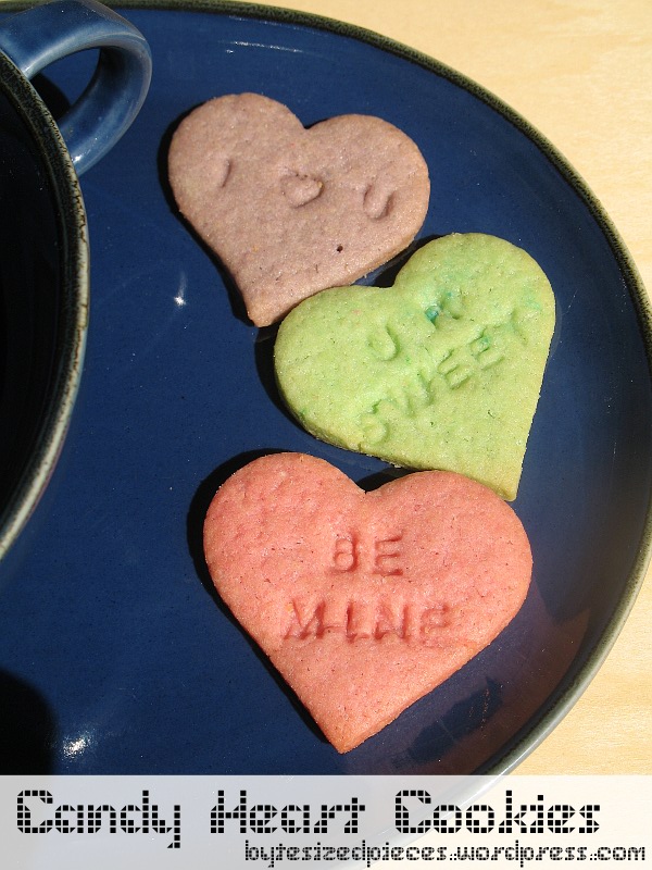 Valentine Heart Candy Cookies