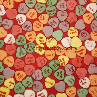 Valentine Heart Candy Sayings