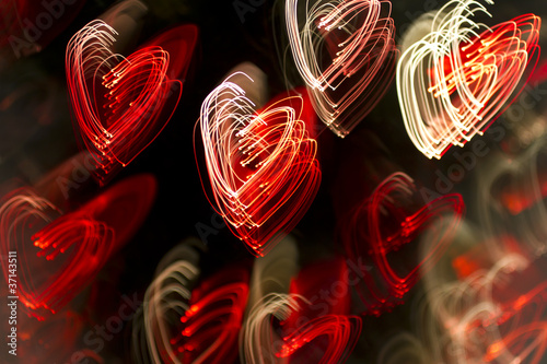 Valentine Heart Shaped Lights