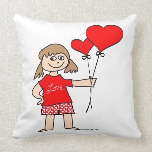 Valentine Heart Shaped Pillows