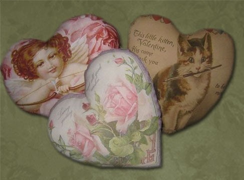 Valentine Heart Shaped Pillows