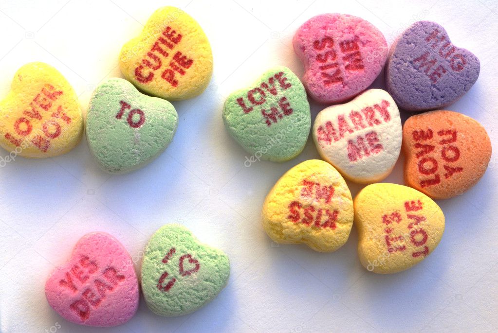 Valentine Hearts Candy