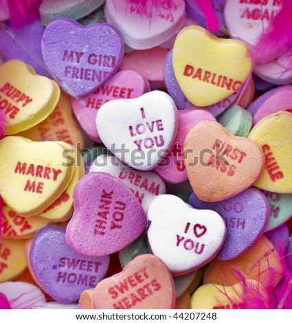 Valentine Hearts Candy