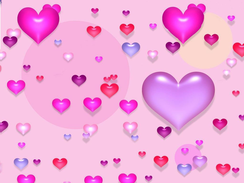 Valentine Hearts Wallpaper