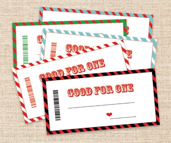 Valentines Day Love Coupons For Him