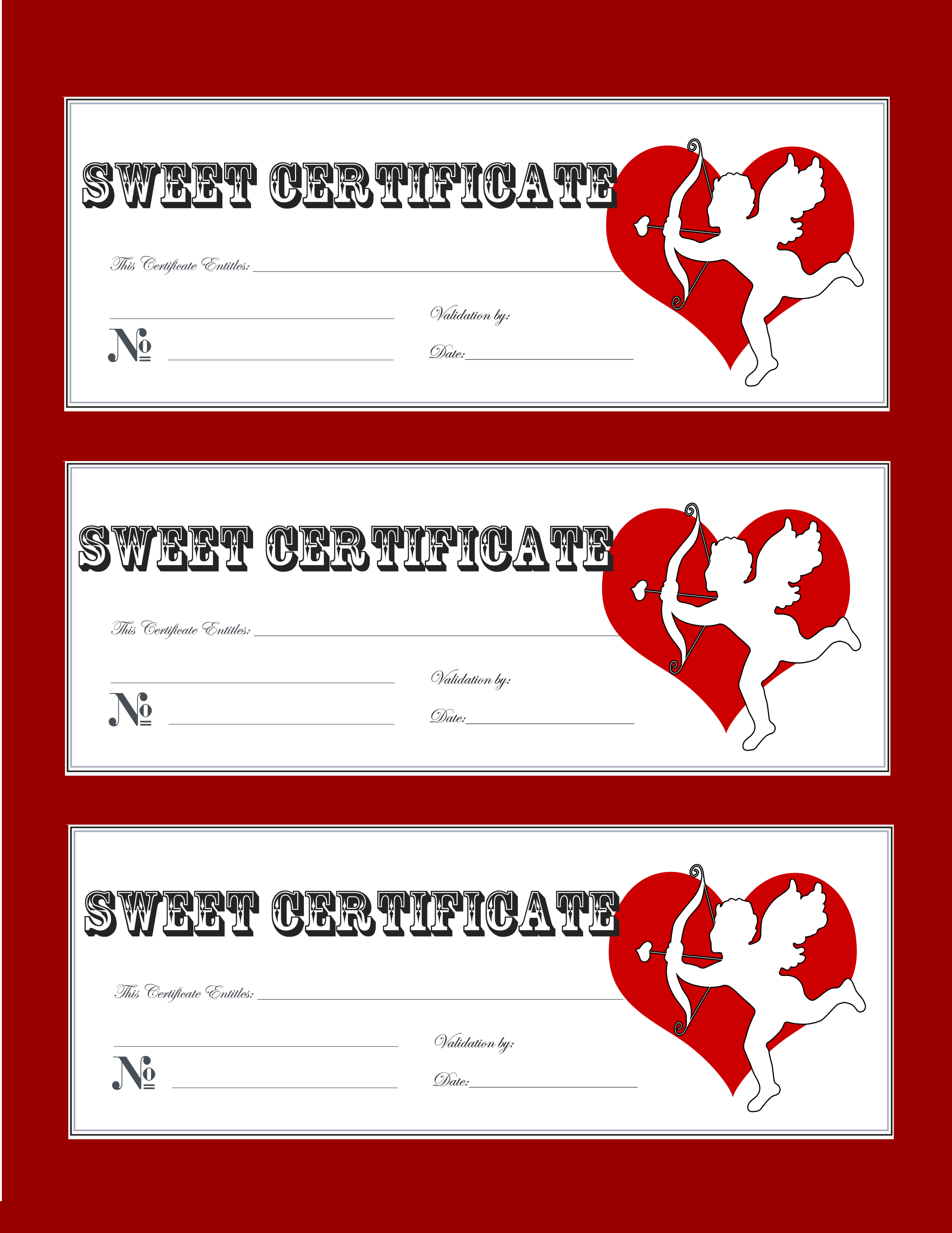 Valentines Day Love Coupons Printable