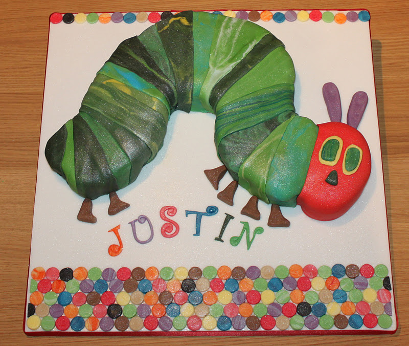 Very Hungry Caterpillar Cake