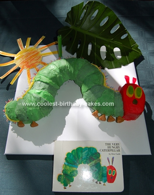 Very Hungry Caterpillar Cake