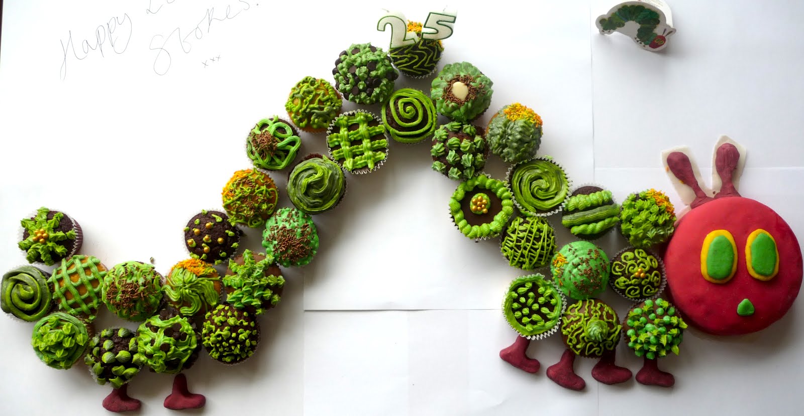 Very Hungry Caterpillar Cake