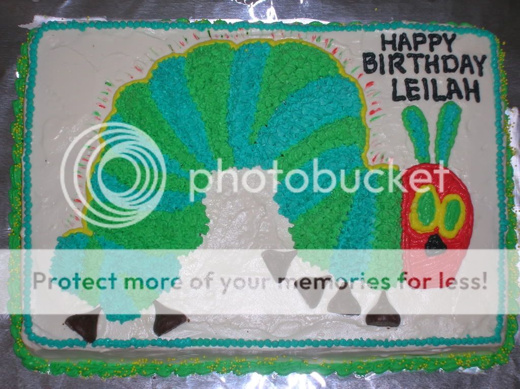 Very Hungry Caterpillar Cake