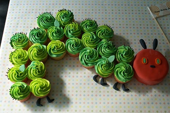 Very Hungry Caterpillar Cake