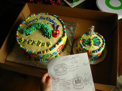 Very Hungry Caterpillar Cake Ideas