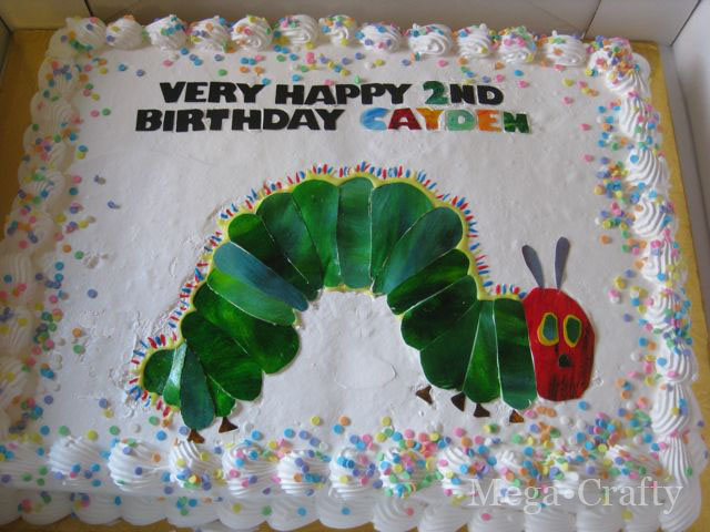 Very Hungry Caterpillar Cake Ideas