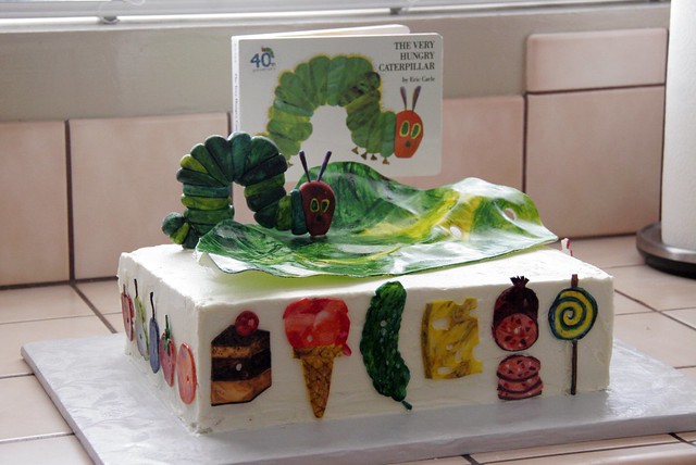 Very Hungry Caterpillar Cake Ideas