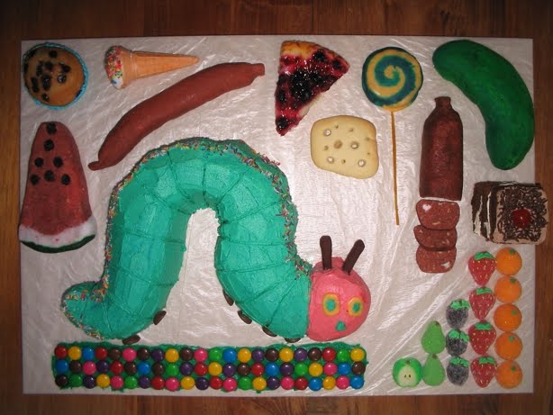 Very Hungry Caterpillar Cake Ideas