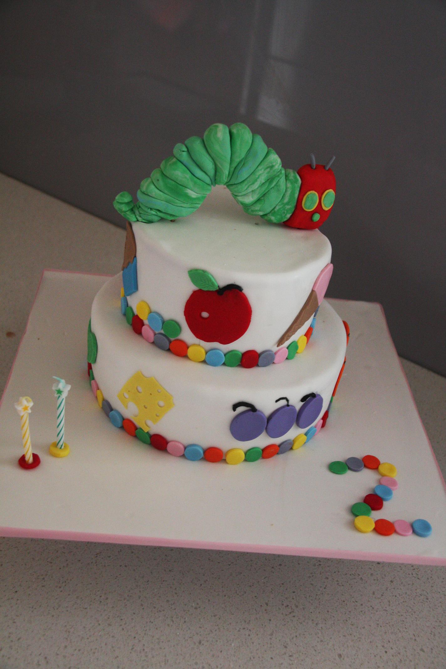 Very Hungry Caterpillar Cake Ideas