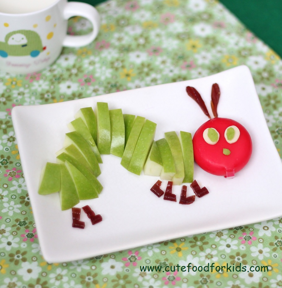 Very Hungry Caterpillar Cake Pops