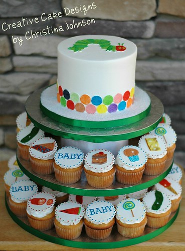 Very Hungry Caterpillar Cake Smash