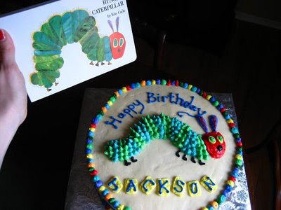 Very Hungry Caterpillar Cake Smash