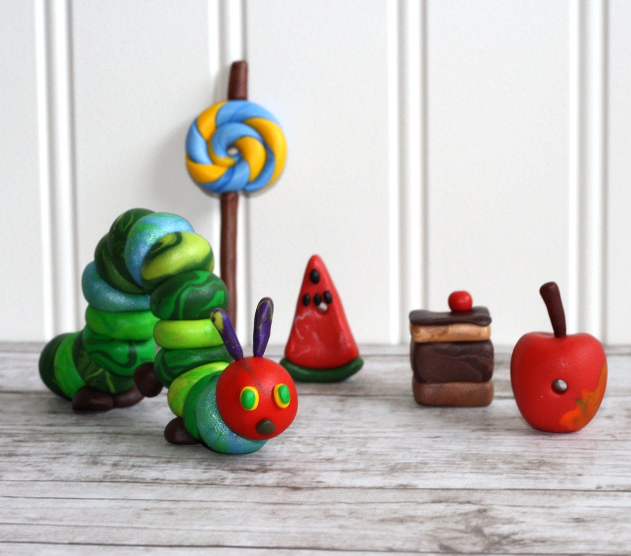 Very Hungry Caterpillar Cake Topper