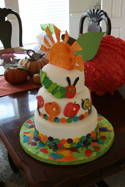 Very Hungry Caterpillar Cake Topper