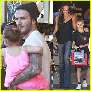 Victoria And David Beckham Kids Names