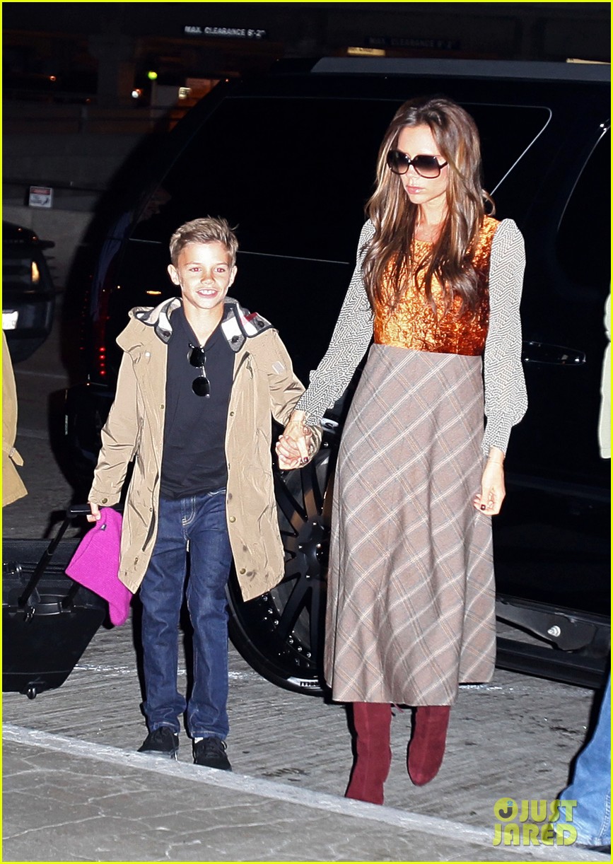 Victoria Beckham And David Beckham Kids