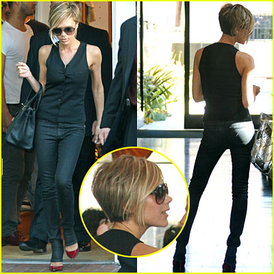 Victoria Beckham Bob Back View