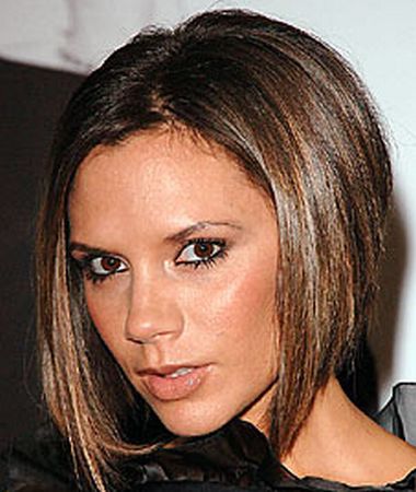 Victoria Beckham Bob Haircut Back