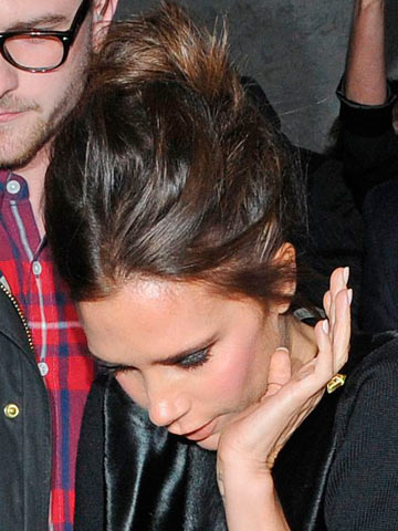 Victoria Beckham Hair Back View