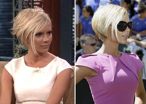 Victoria Beckham Short Hair Pics