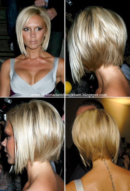 Victoria Beckham Short Haircut