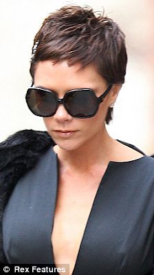 Victoria Beckham Short Haircut Pictures