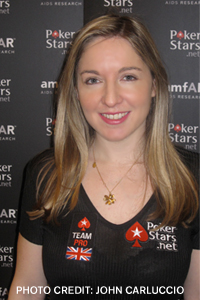 Victoria Coren Poker Player