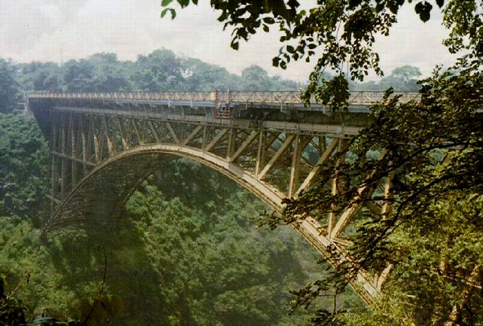 Victoria Falls Bridge Construction