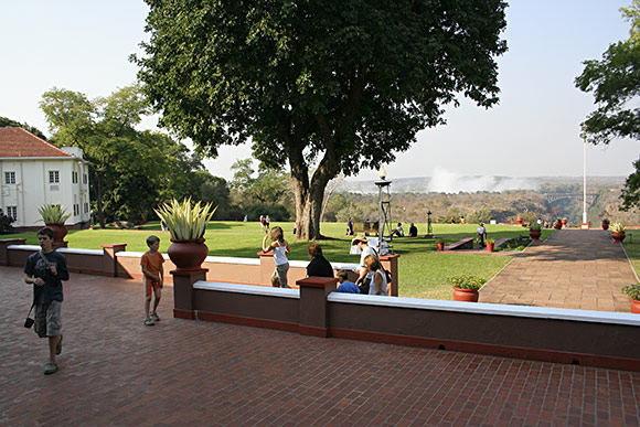 Victoria Falls Hotel View