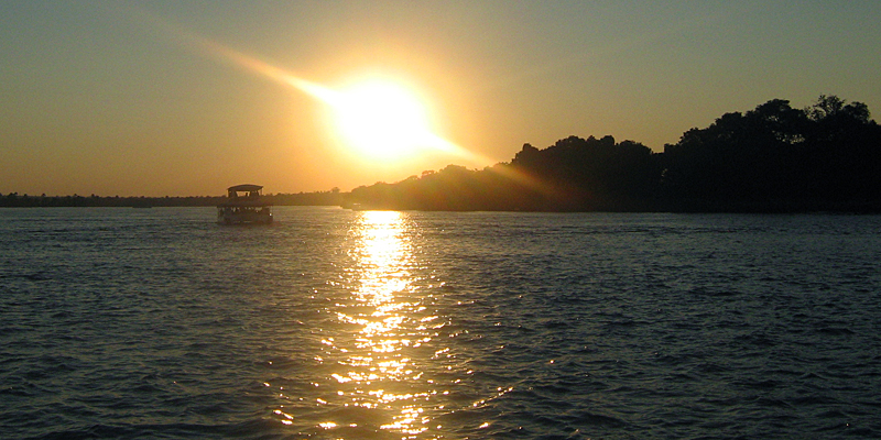 Victoria Falls Sunset