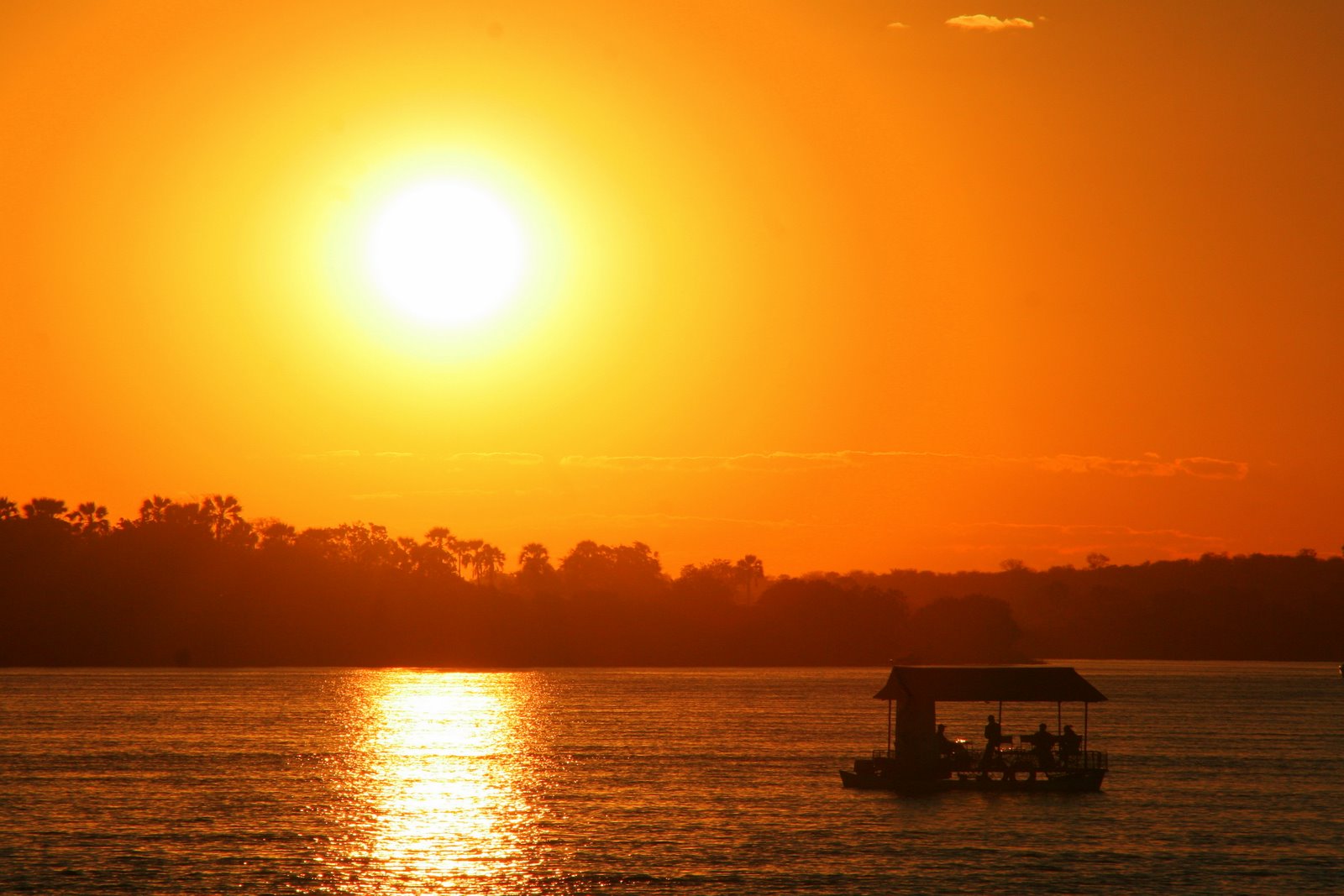 Victoria Falls Sunset