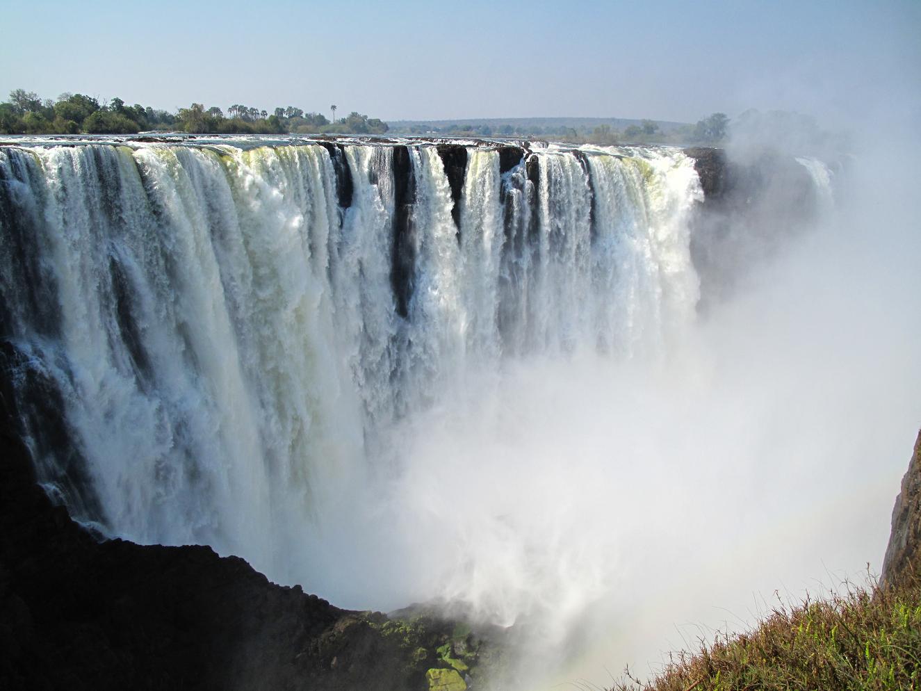 Victoria Falls Zambia And Zimbabwe