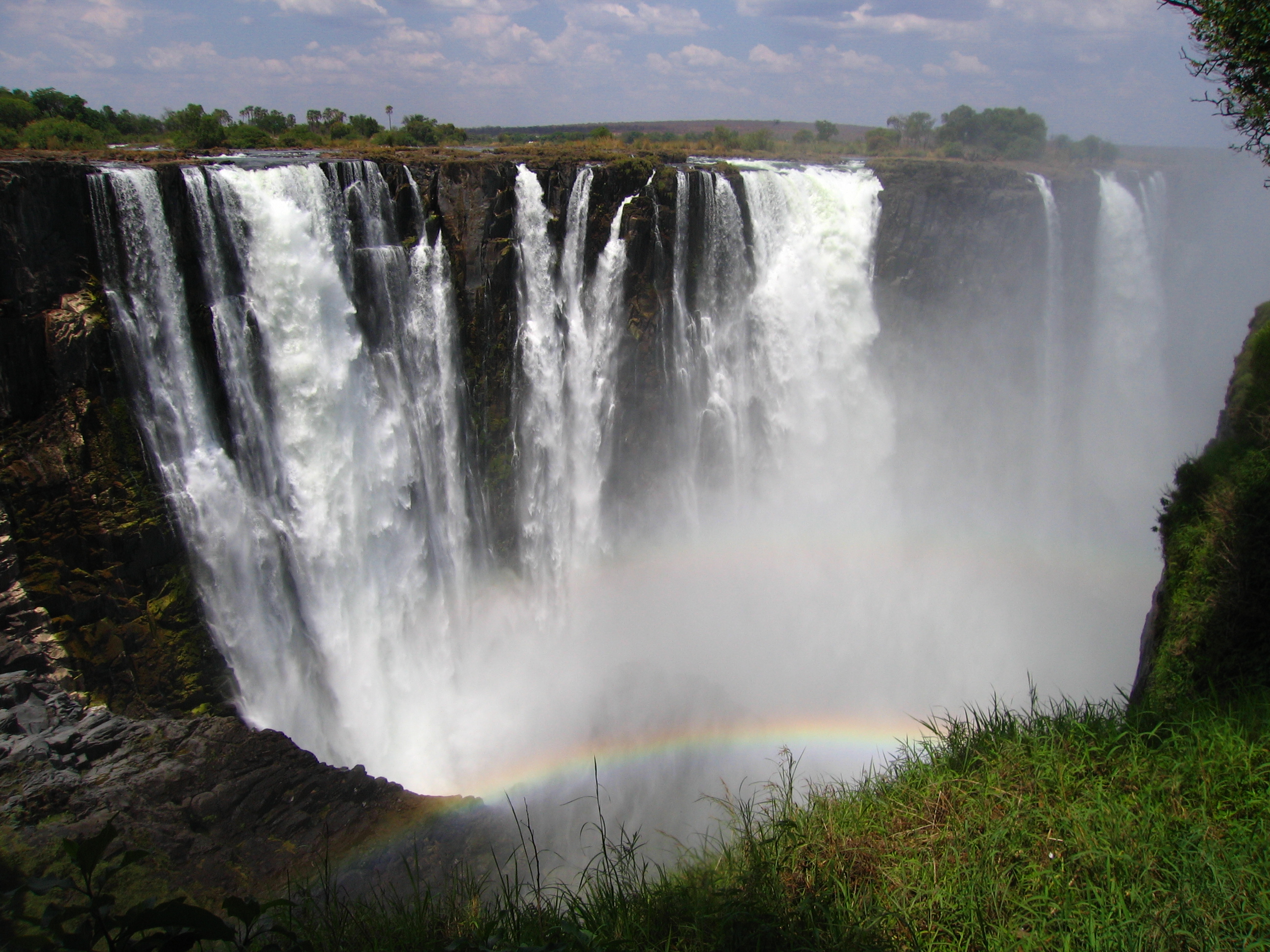 Victoria Falls Zambia And Zimbabwe