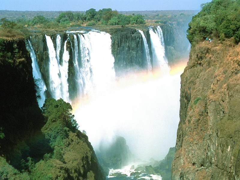 Victoria Falls Zambia And Zimbabwe