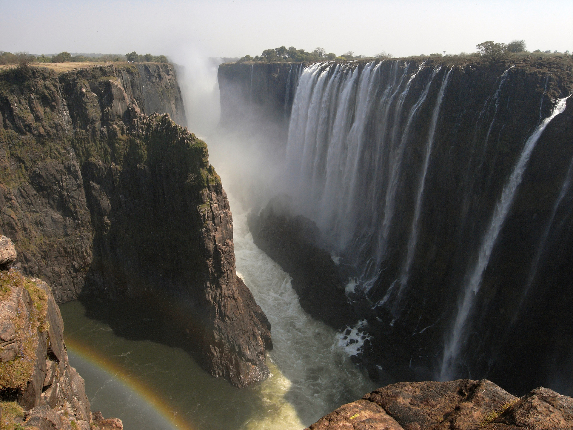 Victoria Falls Zambia Side