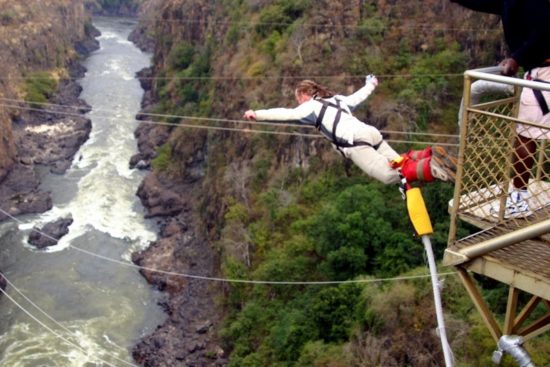 Victoria Falls Zimbabwe Bungee Jump