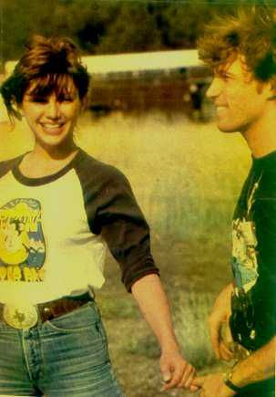 Victoria Principal And Andy Gibb