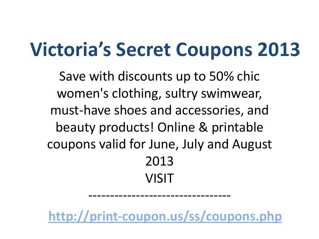 Victoria Secret Coupons Free Shipping 50