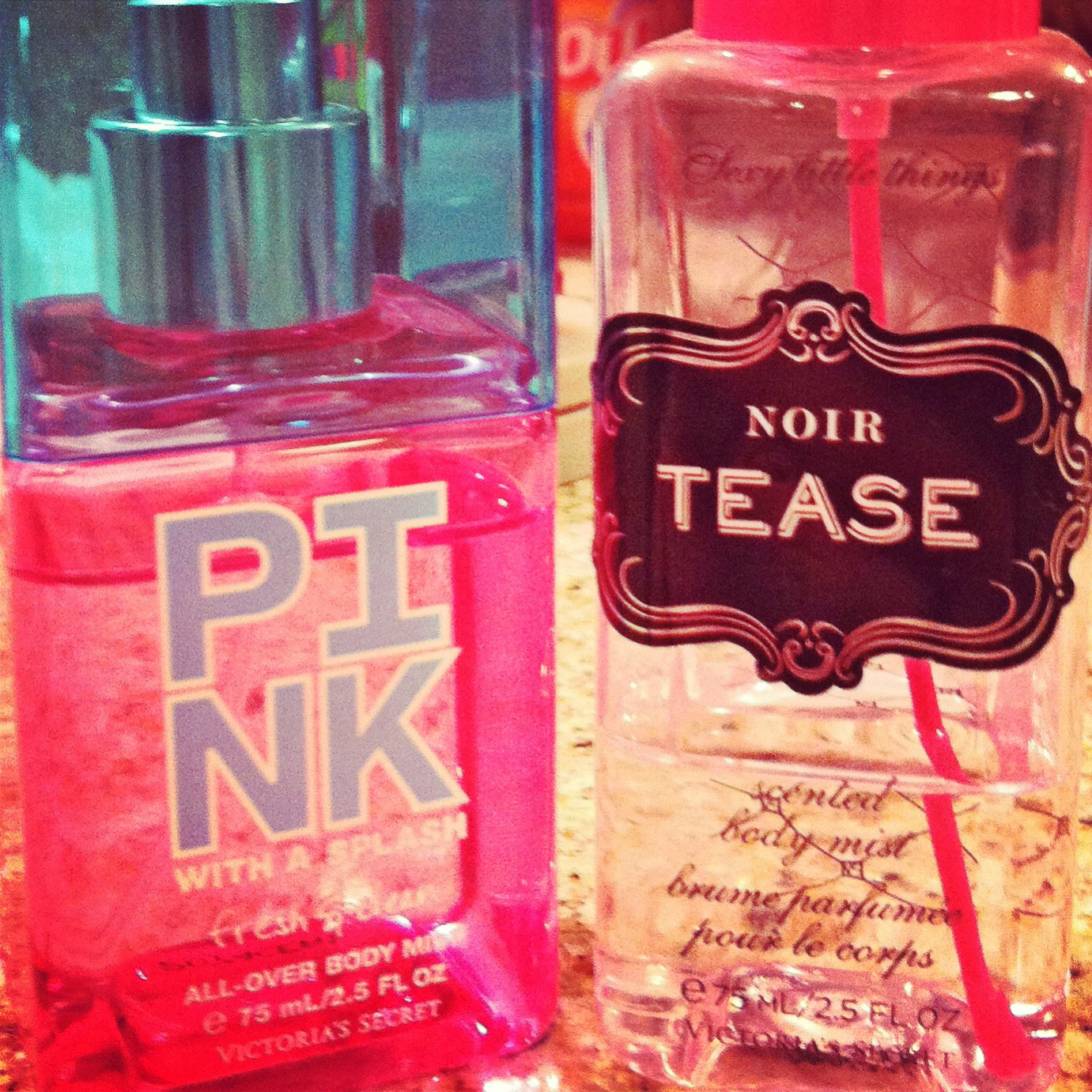 Victoria Secret Perfume Pink With A Splash