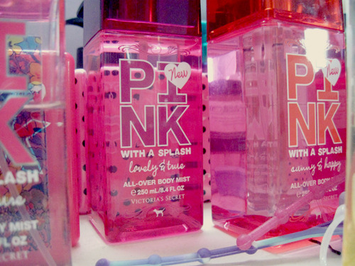 Victoria Secret Perfume Pink With A Splash